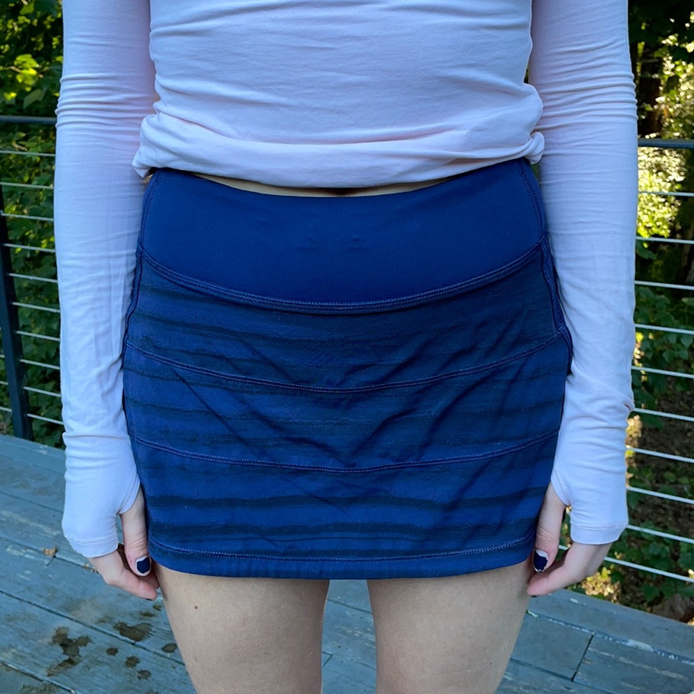 Lululemon pace rival tennis skirt